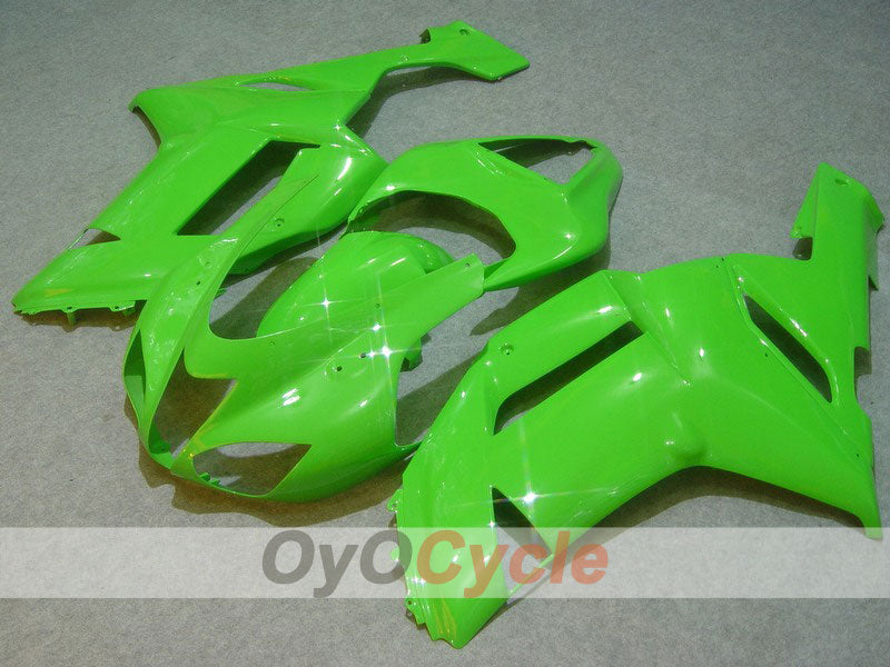 Carenado inyectado para NINJA ZX-6R 07-08 - Verde - Estilo de fábrica #OYO87901904