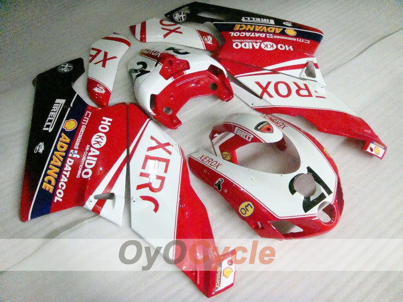 Kit de carenado de inyección para Ducati 749 05-06 - Rojo, Blanco - Xerox #OYO87902168 Imagen principal del producto