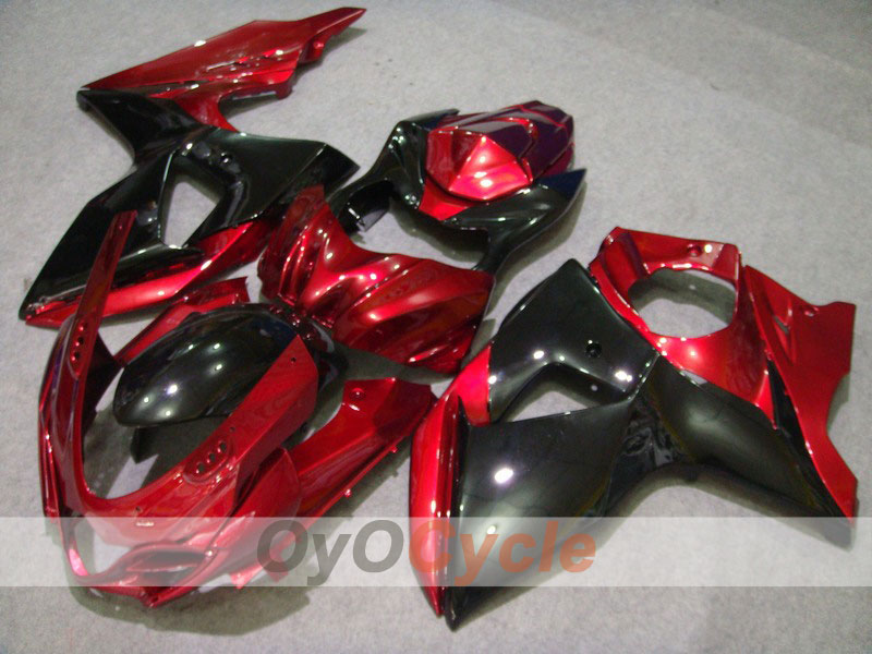 Kit de carenado por inyección para GSX R1000 09-16 - Rojo, Negro - Estilo de fábrica #OYO87902872 Imagen principal del producto