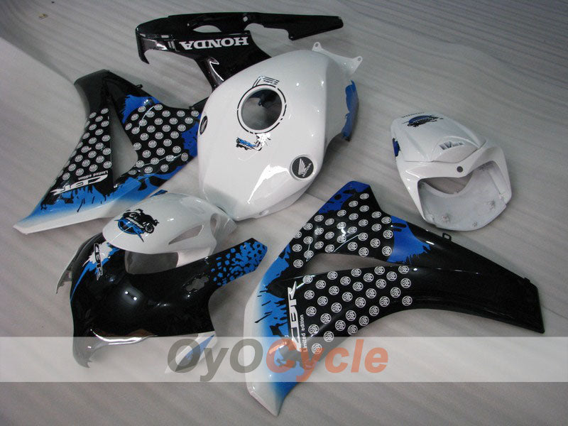 Carenado inyectado para CBR1000RR 08-11 - Blanco, Negro - Estilo de fábrica #OYO87900712 Imagen secundaria del producto