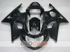Kit de carenado por inyección para GSX R750 00-03 - Negro - Estilo de fábrica #OYO87901038
