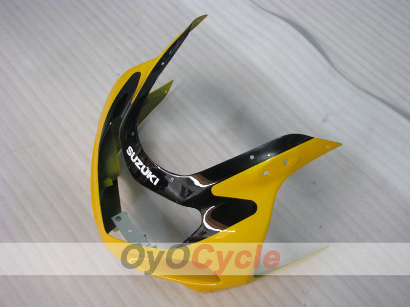 Kit de carenado por inyección para GSX R750 00-03 - Amarillo, Negro - Estilo de fábrica #OYO87901131