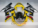 Kit de carenado por inyección para GSX R750 00-03 - Amarillo, Negro - Estilo de fábrica #OYO87901131