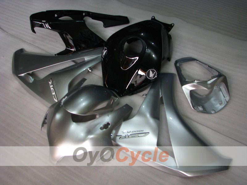 Kit de carenado por inyección para CBR1000RR 08-11 - Negro, Plata - Fireblade #OYO87900681 Imagen principal del producto