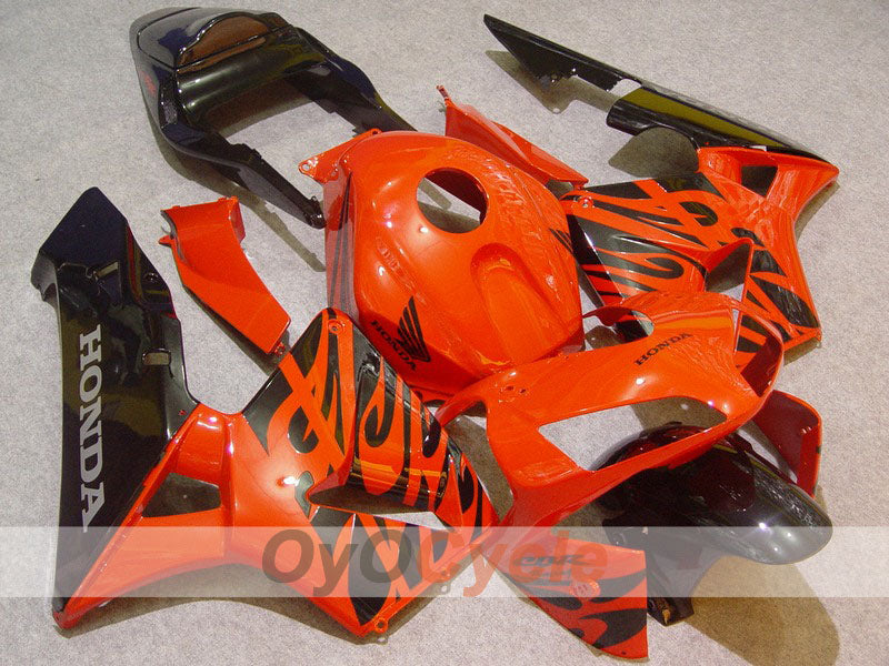 Kit de carenado de inyección para CBR600RR 03-04 - Naranja, Negro - Estilo de fábrica #OYO87902615 Imagen principal del producto