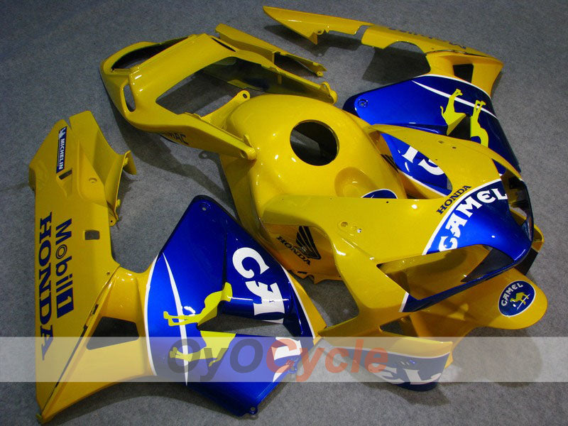 Kit de carenado por inyección para CBR600RR 03-04 - Amarillo, Azul - Camello #OYO87900200 Imagen principal del producto