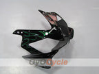 Kit de carenado de inyección para CBR600F4i 01-03 - Verde, Negro - Llama #OYO87900155