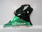 Kit de carenado de inyección para CBR600F4i 01-03 - Verde, Negro - Llama #OYO87900155
