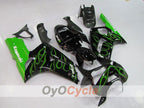 Kit de carenado de inyección para NINJA ZX-6R 03-04 - Verde, Negro - Llama #OYO87901795