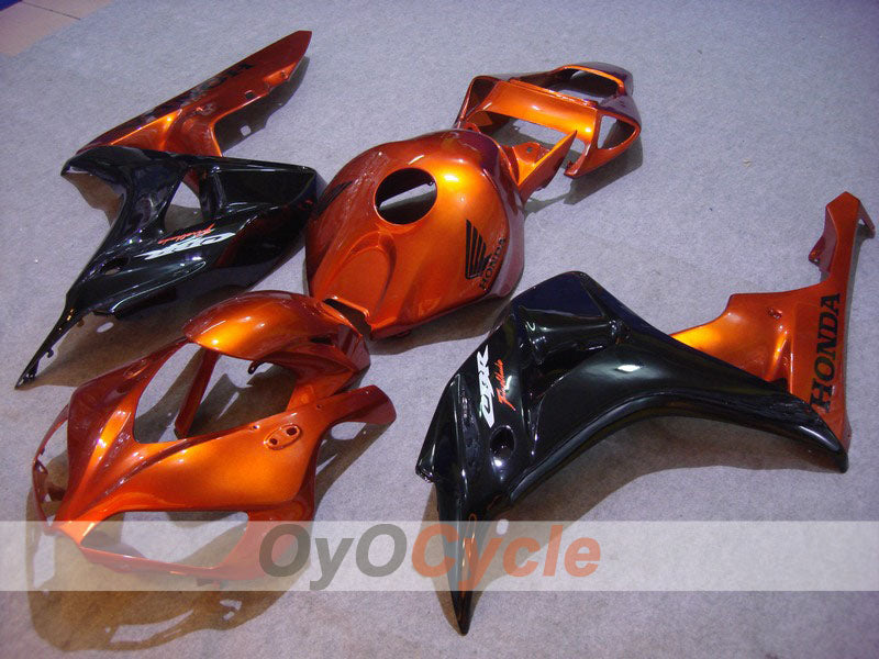 Kit de carenado por inyección para CBR1000RR 06-07 - Naranja, Negro - Fireblade #OYO87900563 Imagen principal del producto