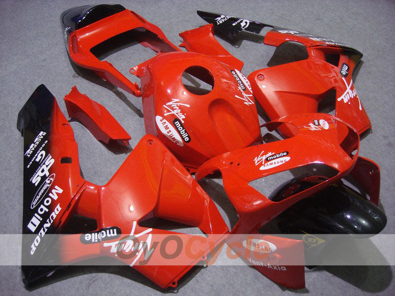 Kit de carenado por inyección para CBR600RR 03-04 - Rojo, Negro - DUNLOP #OYO87900224 Imagen principal del producto