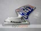 Carenado de inyección para NINJA ZX-6R 03-04 - Azul, Plata - Llama #OYO87901797