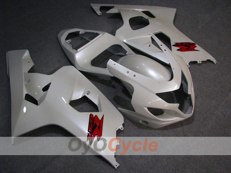 Kit de carenado de inyección para GSX R750 04-05 - Blanco - Estilo de fábrica #OYO87901224 Imagen principal del producto