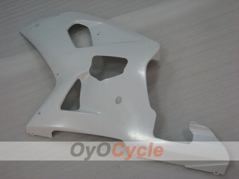 Kit de carenado por inyección para GSX R750 00-03 - Blanco - Estilo de fábrica #OYO87905171