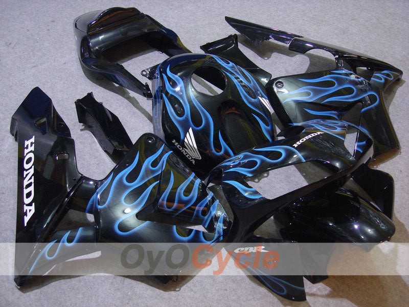 Kit de carenado por inyección para CBR600RR 03-04 - Azul, Negro - Llama #OYO87902517 Imagen principal del producto