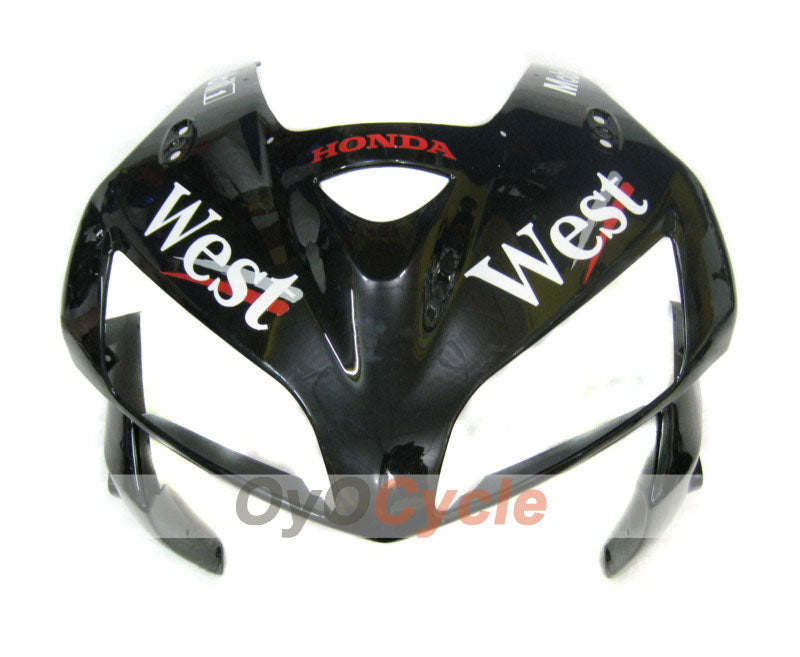 Kit de carenado por inyección para CBR600RR 05-06 - Blanco, Negro - Oeste #OYO87900352