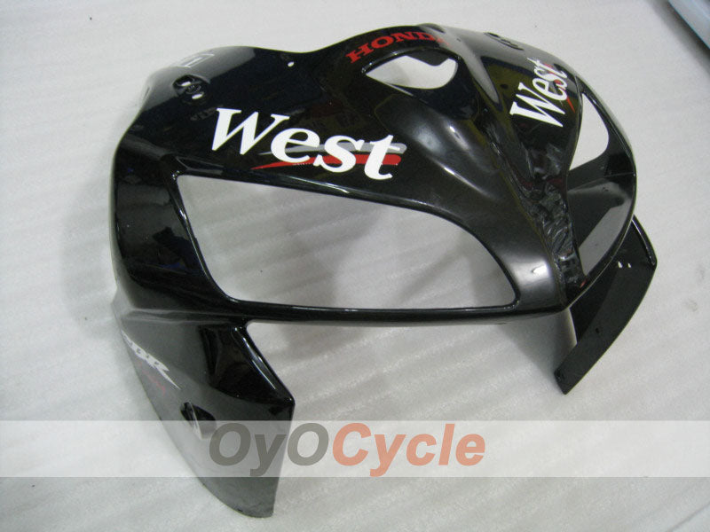 Kit de carenado por inyección para CBR600RR 05-06 - Blanco, Negro - Oeste #OYO87900352