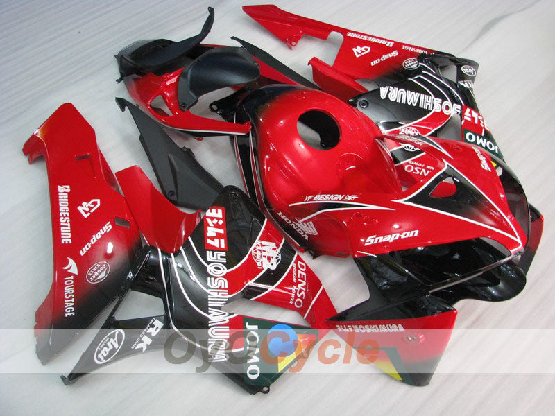 Kit de carenado de inyección para CBR600RR 05-06 - Rojo, Negro - JOMO #OYO87900253 Imagen principal del producto