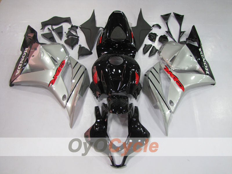 Kit de carenado por inyección para CBR600RR 09-12 - Negro, Plata - Estilo de fábrica #OYO87900448 Imagen principal del producto