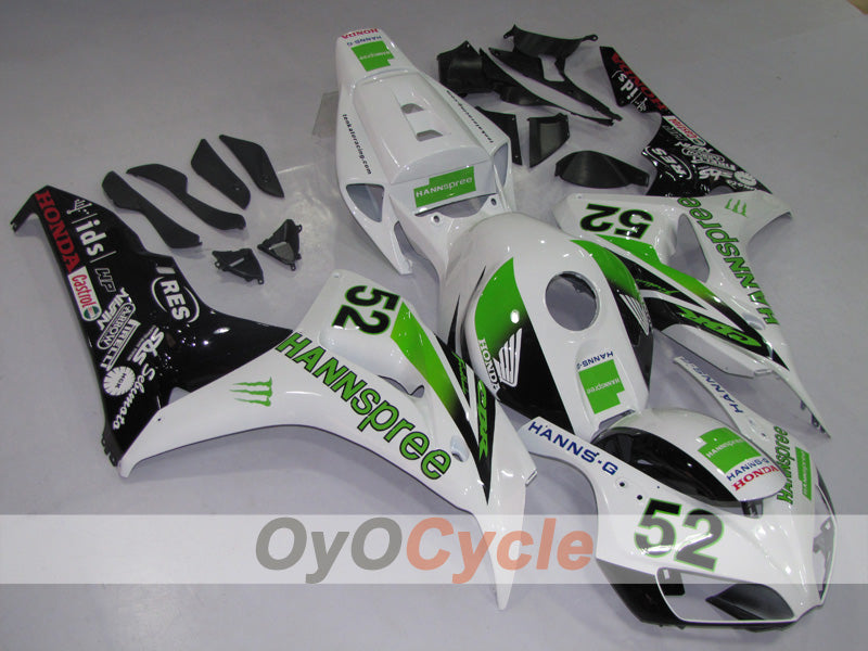 Carenado de inyección para CBR1000RR 06-07 - Blanco, Negro - HANN Spree #OYO87902852 Imagen principal del producto