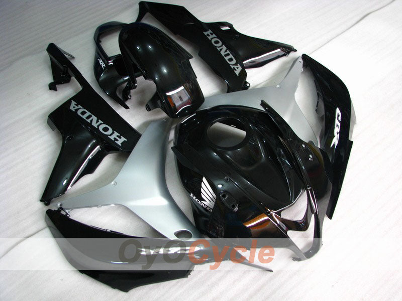 Kit de carenado de inyección para CBR600RR 07-08 - Negro, Plata - Estilo de fábrica #OYO87900417 Imagen principal del producto