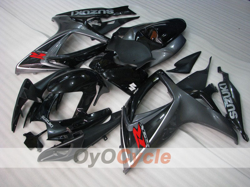 Carenado inyectado para GSX R750 06-07 - Negro, Gris - Estilo de fábrica #OYO87901344 Imagen principal del producto