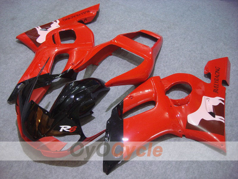 Kit de carenado de inyección para YZF-R6 98-02 - Rojo, Negro - Estilo de Fábrica #OYO87901007 Imagen principal del producto