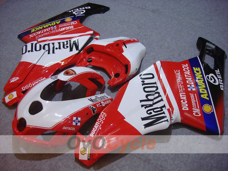 Kit de carenado por inyección para Ducati 999 05-06 - Rojo, Blanco - Marlboro #OYO87902377 Imagen principal del producto