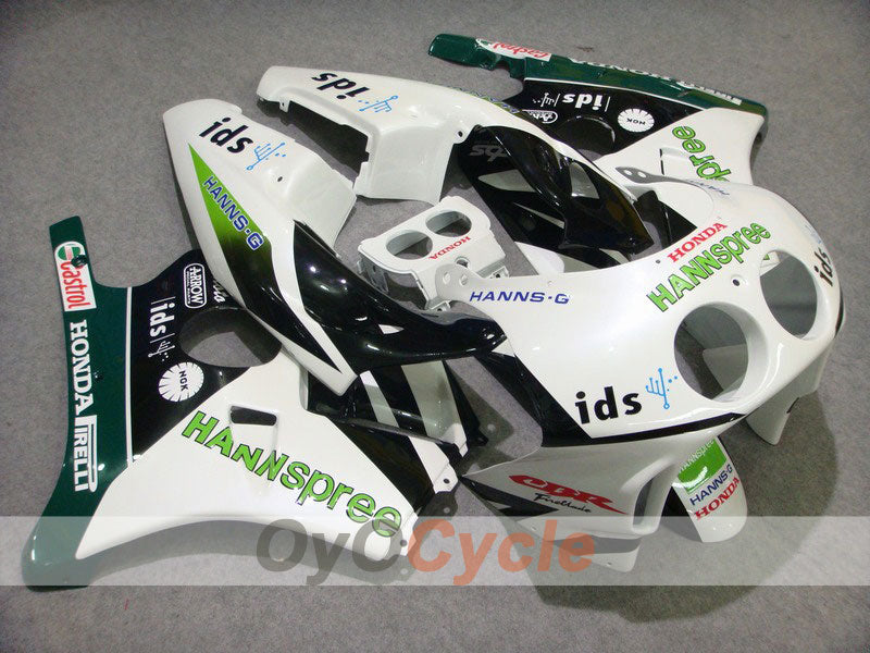 Kit de carenado por inyección para CBR250RR 90-94 - Blanco, Negro - HANN Spree #OYO87902951 Imagen principal del producto