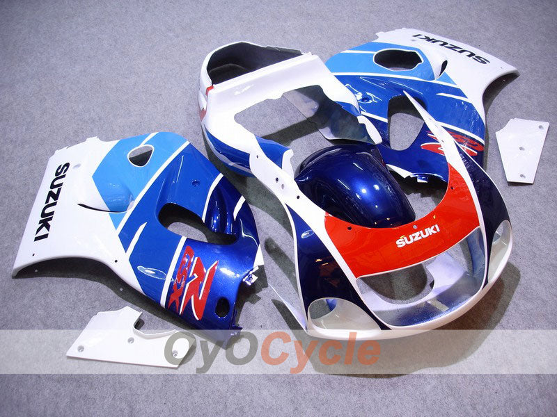 Carenado completo para Suzuki GSXR600 97-00 - Azul, Blanco - Estilo de fábrica #OYO87902983 Imagen principal del producto