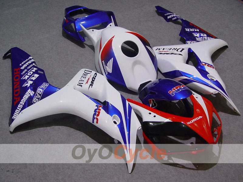 Kit de carenado por inyección para CBR1000RR 06-07 - Azul, Blanco - Dream #OYO87900552