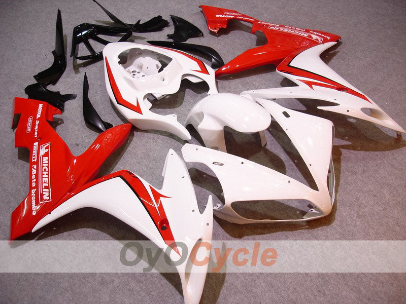 Kit de carenado por inyección para YZF-R1 04-06 - Rojo, Blanco - Estilo de fábrica, MICHELIN #OYO87900839 Imagen principal del producto