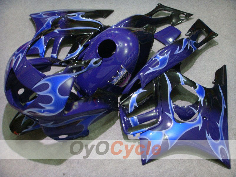 Kit de carenado de inyección para CBR600F3 95-96 - Azul, Negro - Llama #OYO87900019 Imagen principal del producto