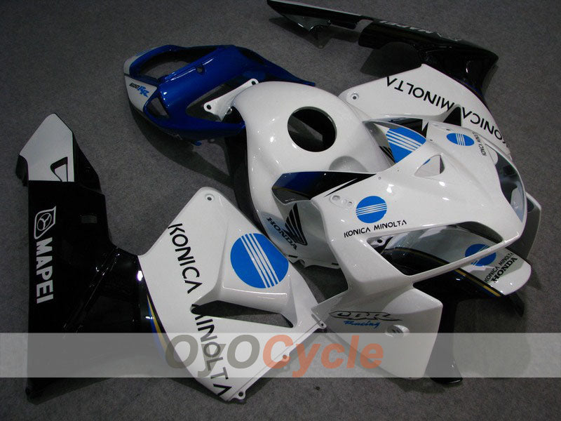 Carenado de inyección para CBR600RR 05-06 - Blanco, Negro - Konica Minolta #OYO87900261 Imagen principal del producto