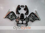 Carenado de inyección para CBR250RR 90-94 - Negro, Plata - Llama #OYO87902950