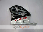 Carenado de inyección para CBR250RR 90-94 - Negro, Plata - Llama #OYO87902950