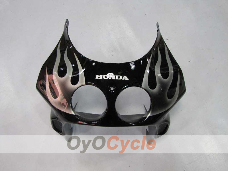 Carenado de inyección para CBR250RR 90-94 - Negro, Plata - Llama #OYO87902950