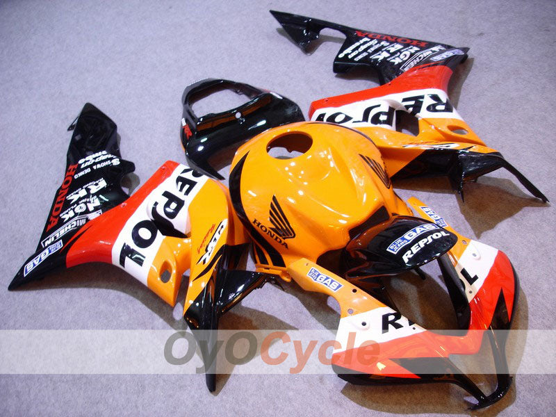 Kit de carenado por inyección para CBR600RR 07-08 - Amarillo, Negro - Repsol #OYO87900430 Imagen principal del producto