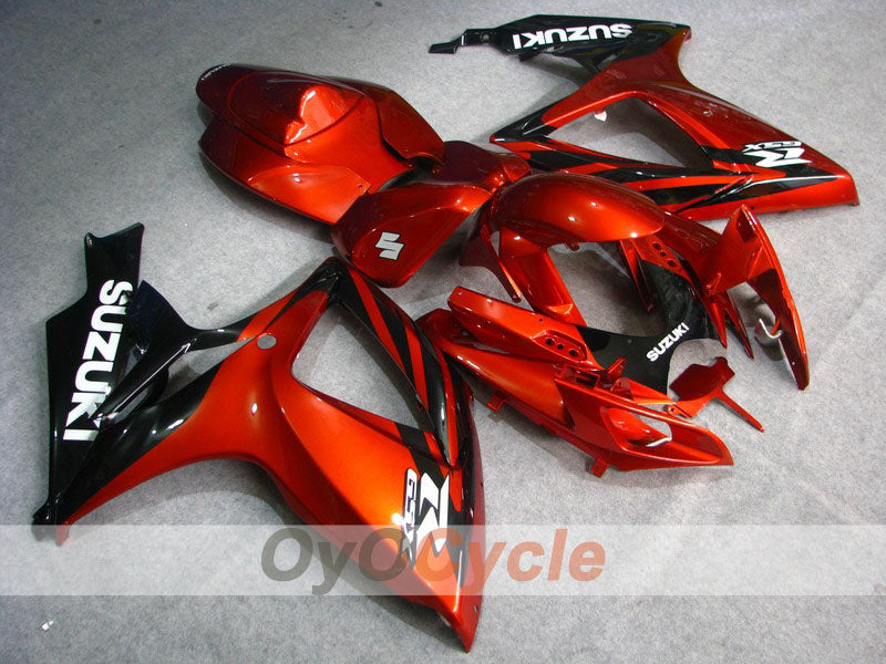Kit de carenado por inyección para GSX R750 06-07 - Rojo, Negro - Estilo de fábrica #OYO87901346 Imagen principal del producto