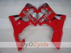 Carenado de inyección para GSX R600 01-03 - Rojo, Plateado - Estilo de fábrica #OYO87905125
