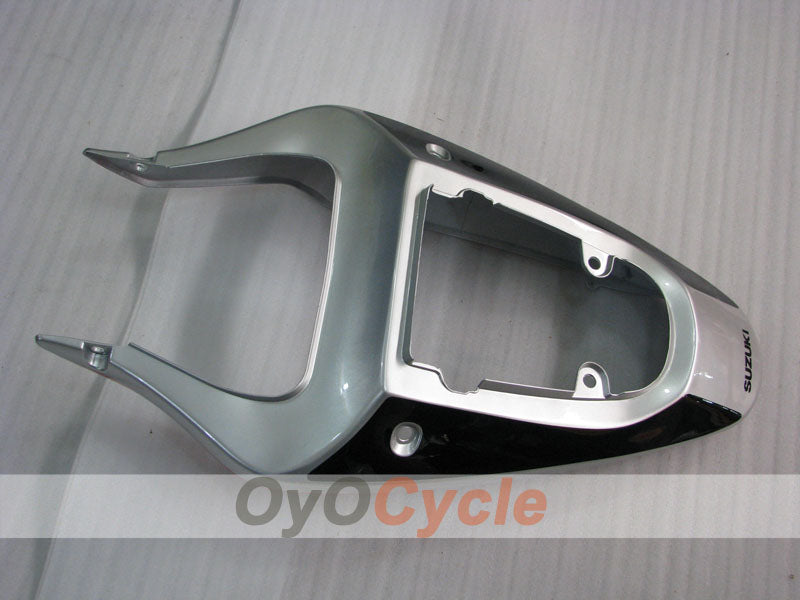 Kit de carenado por inyección para GSX R1000 del 00-02 - Rojo, Plata - Estilo de fábrica #OYO87905223