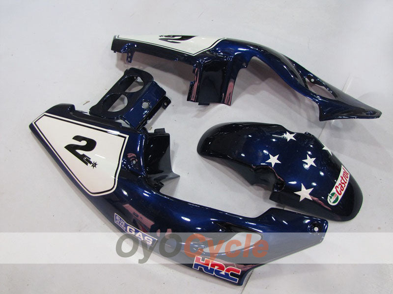 Carenado de inyección para CBR250RR 90-94 - Rojo, Azul - Castrol #OYO87902956