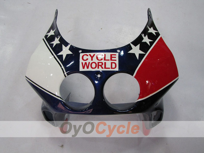 Carenado de inyección para CBR250RR 90-94 - Rojo, Azul - Castrol #OYO87902956