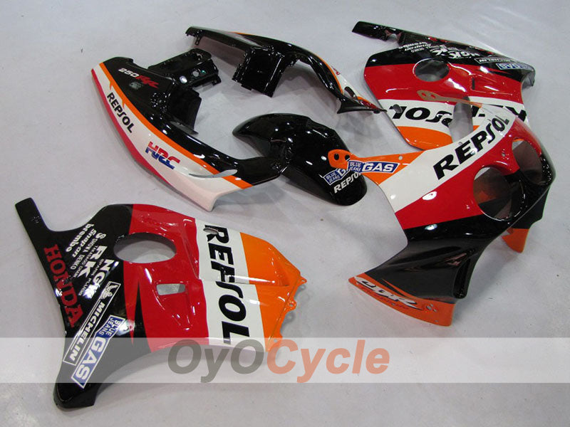 Kit de carenado de inyección para CBR250RR 90-94 - Rojo, Naranja - Repsol #OYO87902971 Imagen principal del producto