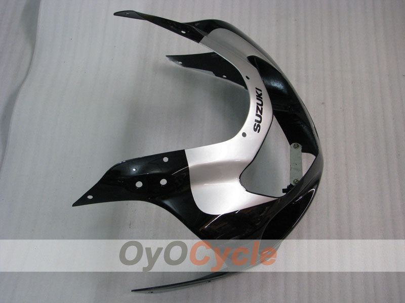 Carenado de inyección para GSX R600 01-03 - Rojo, Plateado - Estilo de fábrica #OYO87905125