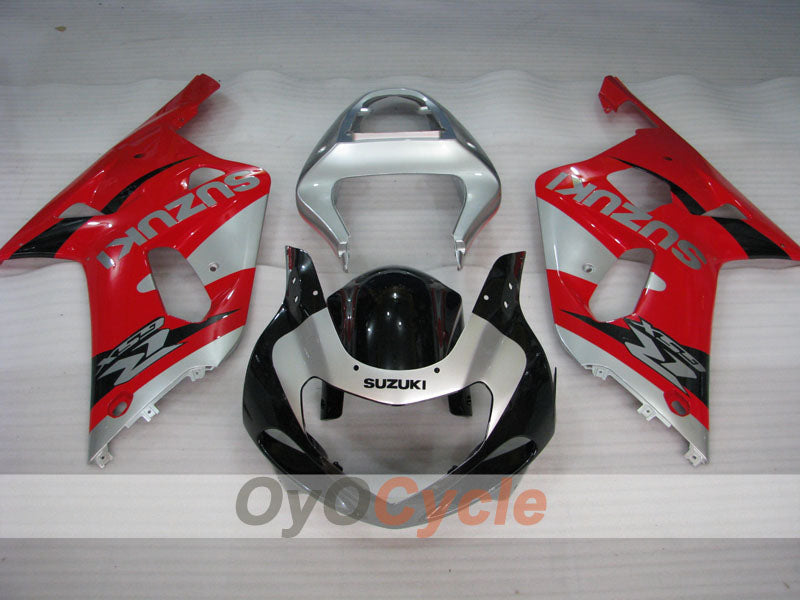 Kit de carenado por inyección para GSX R750 00-03 - Rojo, Gris - Estilo de fábrica #OYO87905177 Imagen secundaria del producto