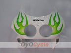 Carenado de inyección para CBR250RR 90-94 - Verde, Blanco - Llama #OYO87902947