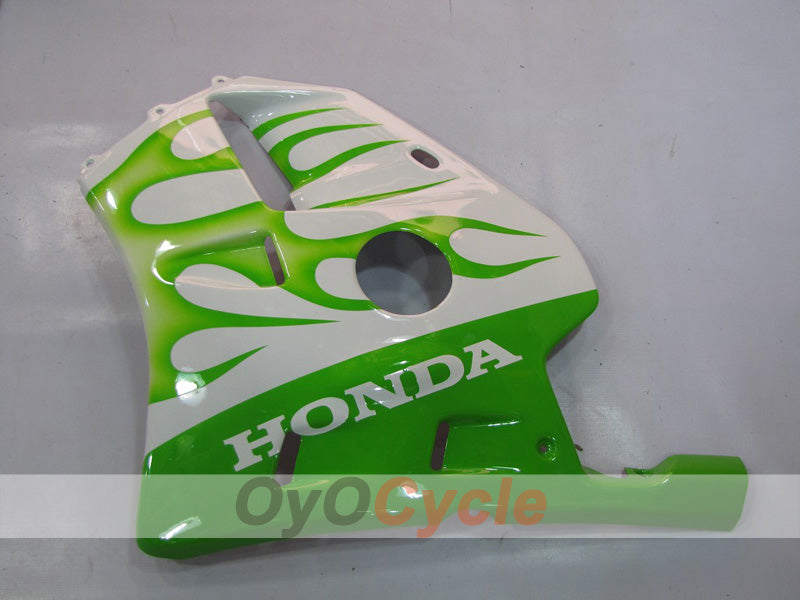 Carenado de inyección para CBR250RR 90-94 - Verde, Blanco - Llama #OYO87902947