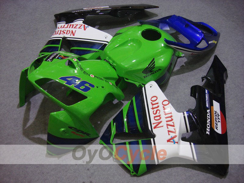 Kit de carenado por inyección para CBR600RR 05-06 - Verde, Negro - MICHELIN, Nastro Azzurro #OYO87900274 Imagen principal del producto