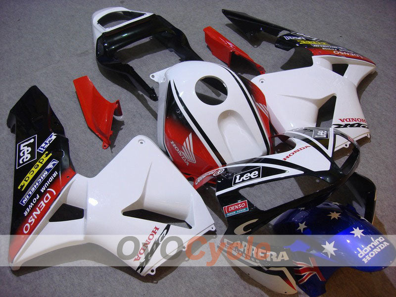 Kit de carenado por inyección para CBR600RR 03-04 - Blanco, Negro - Lee #OYO87902534 Imagen principal del producto